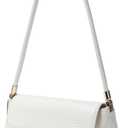 Shoulder Bags for Women Vintage Handbag Retro Classic Small Purse Cute Hobo Tote Handbag Mini Clutch Purse (Crocodile-white)