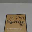 DOK TigerToes Premium Non-Slip Dog Socks for Hardwood Floors - Extra-Thick Grip That Works Even When Twisted - Prevents Licking, Slipping, and Great for Dog Paw Protection (Cool Caramel, Small)