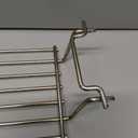 304 Stainless Steel Warming Rack for Weber Spirit 300 and GS4 Spirit II 300 Series Gas Grills with Front Control Knobs, 7641 Grill Upper Rack for Weber Genesis Silver Gold B/C Grill, 25 Inch
