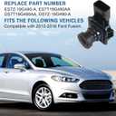 Parking Assist Rear View Backup Camera Compatible with 2013-2016 Ford Fusion Replace# ES7Z-19G490-A, ES7T19G490AA, DS7T19G490AA, DS7Z-19G490-A