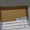 WILLED Motion Sensor Light Indoor, Battery Display, 60 LED Touch Light Bar, Under Cabinet Lights Rechargeable, Battery Operated Closet Light Wireless, Stick on Under Counter Lights for Kitchen(4 Pack) (Cool White 6000K)