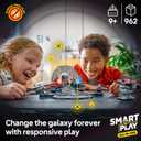 LEGO Star Wars SMART Play: Throne Room Duel & A-Wing Interactive Building Toy - All-in-One Set - Reacts to How You Move and Play with a SMART Brick - Gift for Boys, Girls and Kids Ages 9+ - 75427