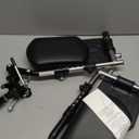 Invacare Wheelchair Elevating Legrest with Padded Calf Pads, Footrest with Swing Away Function, Adjustable Length, Tool-Free Installation, Designed for Invacare Wheelchair, Black