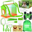 TOY Life Bug Catcher for Kids, Bug Catching Kit Kids Explorer Kit with Bug Net, Catching Tool, Tweezers, Magnifying Glass, Binoculars, Insect Catcher, Educational Outdoor Toys Kid Adventure Set