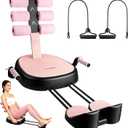 ab Machine - ab sit up Exercise Equipment for Home - Foldable ab Trainer Machine Outdoor - Multi-Functional ab Crunch Workout for Women and Men - Workout Equipment to 330 lbs for Multiple Body Parts
