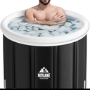 Ice Bath Tub,155 Gallons Inflatable Cold Plunge Tub for Athletes' Recovery - Portable Outdoor Polar Pod Recovery Solution,39.3'' x 29.5''