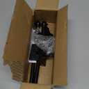 Magnetic Curtain Rods for Metal DoorsNo tools required,Multi-Use Adjustable Appliance for Windows Iron Steel Places09-16 Inch2 Pack,Black