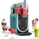 Slushie Machine for Home, No Ice Needed Margarita Machine & Slushy Machine, 5 Preset, Rapid Freezing, Self-Cleaning, 66oz Slushie Maker for Frappes, Spiked Slush, Ice Cream, Dark Green