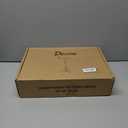 Projector Stand Tripod Adjustable, Laptop Height from 23.5 to 46.5 inches with Gooseneck Phone Holder, Floor for Office, Home, Stage, Studio, DJ Racks Holder Mount, 23.5inch-46.5inch (Black)