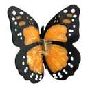 Monarch Butterfly Hair Claw Clip