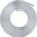 Vigorous 3/4" OD Aluminum Coiled Tubing, Seamless Round Pipe 1060, 0.05" Wall Thickness, Refrigeration Tubing, Fuel Line, Automotive Oil Pipe, Compressor Tube, 10FT