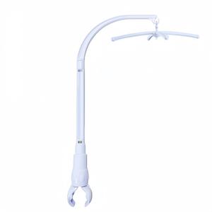 23 inches DIY Baby Crib Mobile Arm,Mobile arm for Crib,Nursery Mobile arm,Baby Mobile Hanger, with Music BoxThe Claw Part Can be Adjusted WidthDIY Toy Decoration
