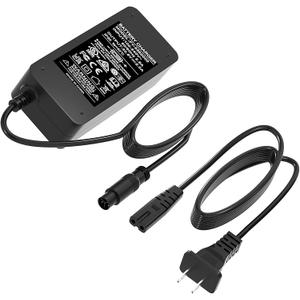 54.6V 2A Battery Charger for Super 73 S R ZX/S2/RX/Z Adventure Series,48V Battery Replacement Charger,3-Pin Connector Power Adapter