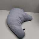 Post Shoulder Surgery Pillow, Shoulder Pillow for Shoulder Pain, Rotator Cuff Pillow, Arm Pillows for Adults After Surgery, Side Sleeper Pillow for Neck and Shoulder Pain Relief (blue with strap)