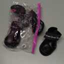 Puppy Dogs Candy Colors Anti-Slip Waterproof Rubber Rain Shoes Boots Paws Cover (Black, Large)