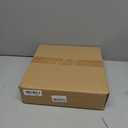 9.8" Round Clear Acrylic End Table - Modern Small Space Side Table for Living Room, Bedroom, Office, Outdoor | Sturdy, Easy to Install, Multi-Purpose