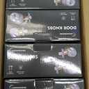 (4 Sets) All Keyed Same Entry Door Knob and Single Cylinder Deadbolt Combo Set, Satin Nickel Exterior Door Knobs with Lock and Keys for Entrance and Front Door