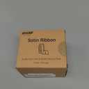 Dusty Rose Double Face Satin Ribbon 1 Inch x 45 Yards Champagne Pink/Rose Gold/Mauve Fabric Ribbon for Gift Wrapping, Flower Bouquets, Bows Making, Wedding Decor (3 Rolls *15Yd)