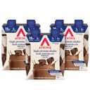 Atkins Dark Chocolate Royale High Protein Shake, 12 Count 15g Protein, 2g Net Carbs, 1g Sugar, 4g Fiber, Ready to Drink, Keto Friendly, 11fl oz, 3 Pack of 4 Count Shakes, BBD 03/30/2027