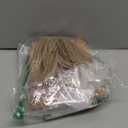 peony man 48 PCS Christmas Gingerbread House Treat Boxes Gingerbread Kraft Paper Gift Box Christmas Candy House Treat Goodie Cookie Boxes for Xmas Holiday Party Favor Supplies Snack Gift Packaging