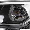 Dasbecan Left Halogen Headlight Compatible With Kia Soul 2014-2019