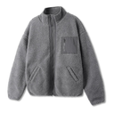 Women ' s Fashionable Full-Zip Fleece Coat, Long Sleeve, Loose Fit, Warm Coat with Pockets Up Oversized Soft Up Long Sleeve with Pockets Casual Everyday Wear Outdoor Hiking Warm Loungewear, Size Large