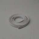 TMH Metal Door Weather Stripping Door Seal Strip - Magnetic Kerf Door Seal Kit, Full Set 36" x 84" - White Kerf Weather Stripping Door Seal.