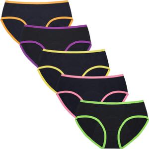 Period Underwear for Teens Heavy Flow High Absorbency Girls Menstrual Panties Cotton Leakproof Protective Briefs, 14-16y