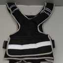 Adjustable Weighted Vest Woman 4-10lb/12-18lb/20-32lb Weighted Vest Men with 6 Ironsand Weights, Shoulder Pads and Large Pocket for Walking Running Crossfit Strength Training (Black,  4-10lb)