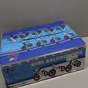 KRIDDO Toddler Balance Bike 2 Year Old, Age 24 Months to 5 Years Old, 12 Inch Push Bicycle with Customize Plate (3 Sets of Stickers Included), Gift Bike for 2-3 Boys Girls, White