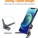 WixGear Phone Holder for Desk, Premium Adjustable Phone Stand for Desk, Home Office Accessories, Desktop Phone Holder Mount for iPhone and All Smartphones