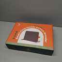 Smart Chicken Coop Heater, 200 Watts Chick Heater Built-in Adaptive Temperature Sensor, Chicken Coop Heater for Winter, Coop Heater Adaptable to Timer and Temp Controllers, UL-Compliant (Orange)