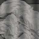 Box Spring Cover Queen Size with Smooth and Elastic Woven Material, Only Covers Sides, Alternates for Bed Skirt, Wrinkle & Fading Resistant, Washable, Dustproof, White