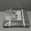 Criusia 6 Pack Large Clothes Organizer, Wardrobe Closet Organizer and Storage with Handles, Foldable Fabric Closet Organizers Dividers for Clothing, Pants, Jeans, Sweater, T-shirts, Grey