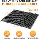 5 Pack Scat Mats for Dogs Heavy Duty Solid PP Pet Deterrent Mats to Keep Dogs Off Couch & Furniture Durable for Indoor & Outdoor Use