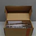 Lifewit 1 Gallon Drink Dispenser for Parties 2 Pcs, 4L Plastic Beverage Container with Stand for Juice/Tea/Soda & Lemonade, Clear Water Pitcher with Spigot for Mimosa Bar Hosting 39 x 16 cm/15x6"