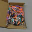 40Pcs Stackable Friendship Bracelets Set, Boho Stretch Bracelets for Women, Elastic Layering Bracelet Bulk for Jewelry Gift Party Favors Supplies