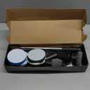 Leebein Electric Spin Scrubber, 2025 New Cordless Cleaning Brush Bathroom Scrubber, IPX7 Waterproof Shower Scrubber with 7 Brush Heads, Extendable Long Handle and 2 Speeds Scrubber for Bathtub Floor (Black)