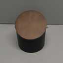 Food Container Stainless Steel Kitchen Storage Jar Seasoning Jar Sealed Storage Canister for Sugar Flour Kitchen Organization, black S