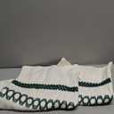 MIULEE Set of 2 Dark Green Boho Christmas Decorative Pillow Covers 18x18 Inch Farmhouse Rustic Couch Throw Pillows Modern Spring Cotton Cushion Cover Retro Macrame Woven Home Decor for Bed Sofa Chair