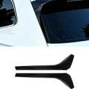 Rear Window Spoiler Side Wing Cover Trim Compatible for 2017 2018 2019-2024 Volkswagen T-iguan R-Line Accessories for VW T-iguan Exterior Decoration