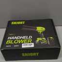 Leaf Blower Cordless with Battery and Charger, 980,000 RPM, Extended Nozzle, Lightweight Handheld,Blower for Patio Cleaning,Leaves and Dust,Birthday Gifts for Men Dad Husband (Green)