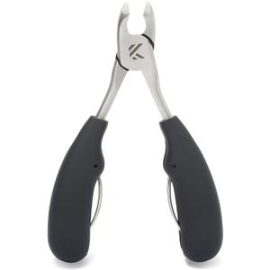Toenail Clippers for Thick Toenails KLIPP 15 mm Wide Jaw Thick Fingernail and Toenail Cutter with Curved Stainless-Steel Blades for Seniors (Eagle Beak)