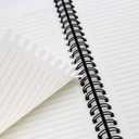 Soft Cover Journal Notebooks 2 Pack A5 Notebook College Ruled Lined Writing Journal 5"x8.25" 96 Pages for Writing Work Travel School Business Journaling Notebooks A5 Journal for Women and Men(Black)