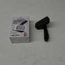Self Cleaning Shedding Brush - Skin Friendly Grooming Tool for Dogs, Cats, and Puppies, Deshedding and Hair Removal for Long and Short Haired Pets, Black