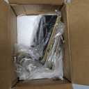 Loncaster Christmas Stocking Holders for Mantle, Set of 4 Heavy Duty Stocking Holder for Mantle, Xmas Weighted Hangers for Party Decor, Space-Saving Decoration for Fireplace Toppers (Gold, 4 Pack)