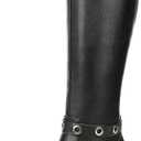 LifeStride Tansy Black Boots Size 6W (Black)