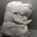 Hobestluk Couch Sofa 2-Seater Foam Sofa Loveseat for Small Spaces Comfy Sofas with Removable Cover Furry Couch with Pillows for Living Room, Bedroom, Apartment, Office (White, Loveseat)