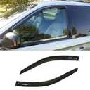 Puermto Side Window Wind Deflector, 2pcs Out-Channel Nice Rain Guards, Window Visor fit for 96-07 Dodge Grand Caravan/ Chrysler Town & Country 00-03 Voyager 96-00 Plymouth Grand Voyager 92305