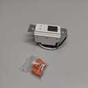 [New Generation] Humidity Sensor Switch, Ortis in-Wall Bathroom Fan Automated Control Switch, Air Moisture Detection, Neutral Wire Required, White, 120V/220V